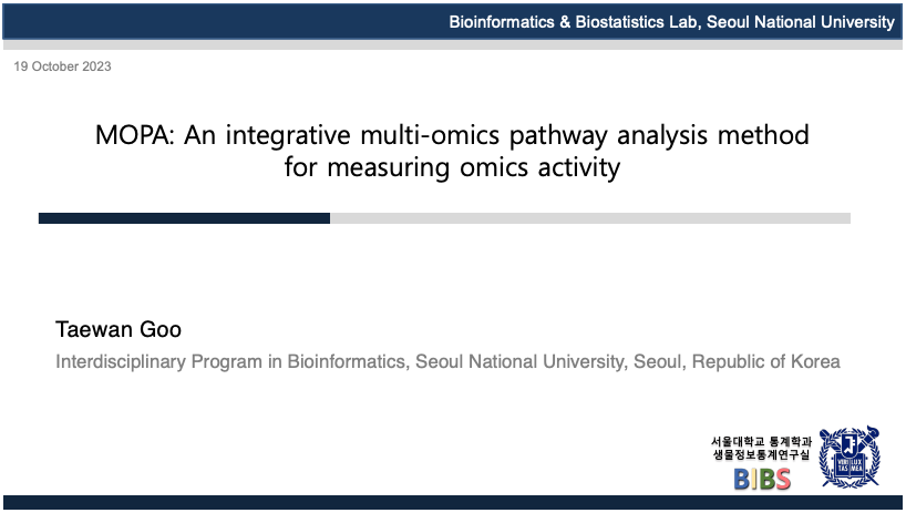 MOPA: An integrative multi-omics pathway analysis method for measuring omics activity